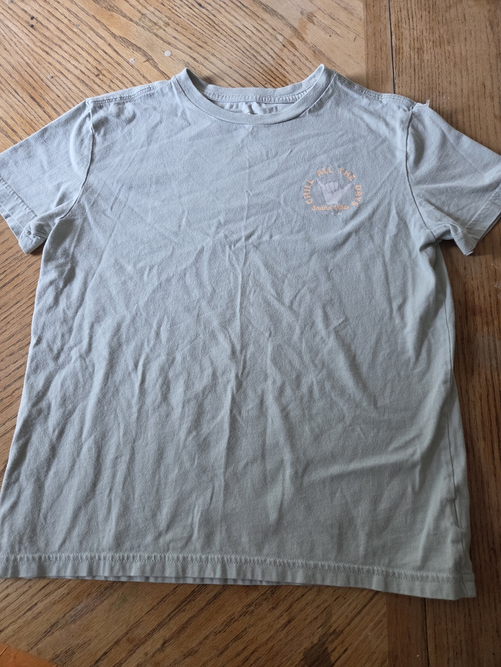 Bixby Kids Light Sage Short-Sleeve Graphic Tee